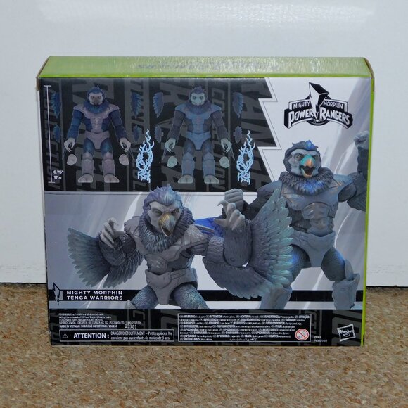 Hasbro Power Rangers Lightning Collection 6" Tenga Warriors 2-Pack MIB New MMPR - Picture 2 of 8